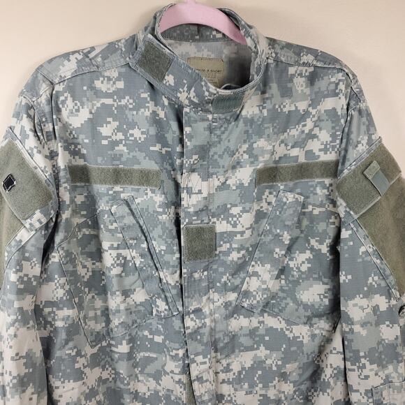 Army Ripstop Combat Uniform Coat in Digital Camo Size M X-short - Picture 2 of 11